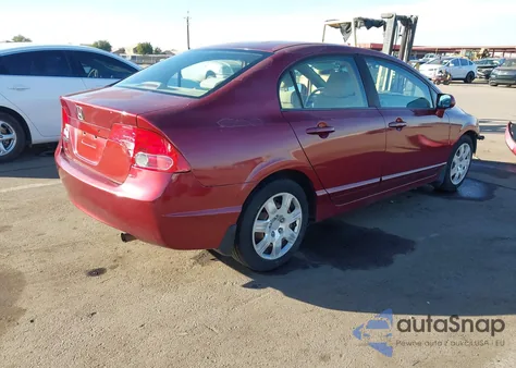 2008 Honda Civic Lx z USA, uszkodzony, nr VIN 2HGFA16598H528306